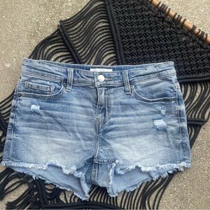 BKE Distressed Jean Shorts Size 27